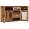 vidaXL Sideboard 140x40x80 cm Solid Acacia Wood