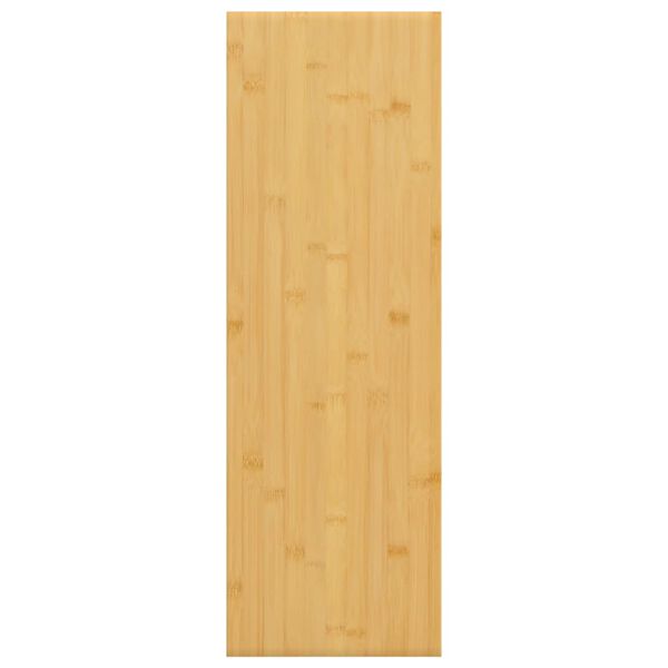 vidaXL Wall Shelf 60x20x1.5 cm Bamboo