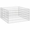 vidaXL Square Composter 100 x 100 x 50 cm Iron