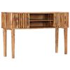 vidaXL Console Table 120x35x76 cm Solid Acacia Wood