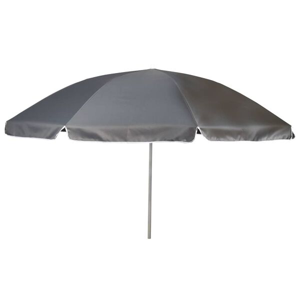 Bo-Camp Garden Parasol 165 cm Grey