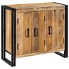 vidaXL Sideboard Brown 80 x 33 x 70 cm Solid mango wood