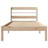 vidaXL Bed Frame without Mattress 100x200 cm Solid Wood Pine