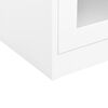 vidaXL Office Cabinet White 90x40x70 cm Steel