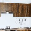 vidaXL Kitchen Wall Cabinet Kalmar Smoked Oak Engineered Wood