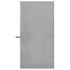 vidaXL Sports Towels 2 pcs Dark grey 100 x 50 cm