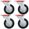 vidaXL Swivel Casters 4 pcs 100 mm