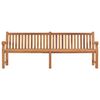 vidaXL Garden Bench 228 cm Solid Teak Wood