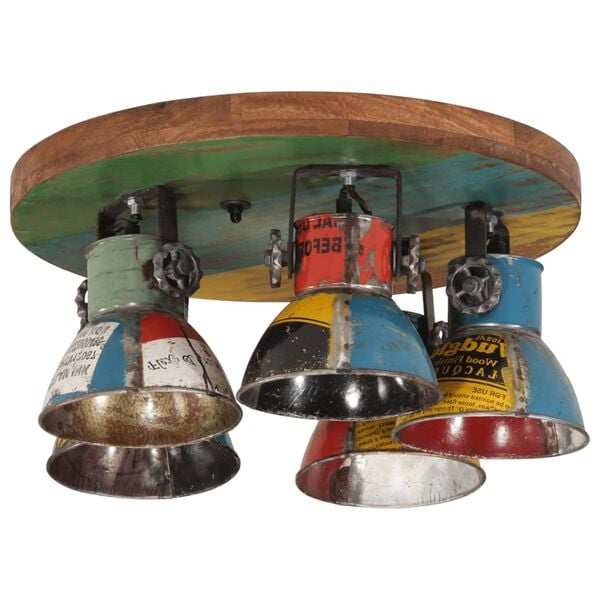 vidaXL Ceiling Lamp 25 W Multicolour 50x50x25 cm E27