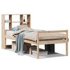 vidaXL Bookcase Bed without Mattress 90x200 cm Solid Wood Pine