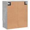 vidaXL Wall Cabinet Concrete Grey 60x31x70 cm Engineered Wood