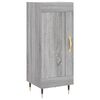 vidaXL Highboard Grey Sonoma 34.5x34x180 cm Engineered Wood