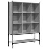 vidaXL Bookcase Grey Sonoma 102x30x141.5 cm Engineered Wood