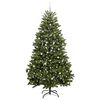 vidaXL Artificial Christmas Tree Green 300 cm PVC and Metal