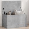 vidaXL Storage Box Concrete Grey 60x35x35 cm Engineered Wood
