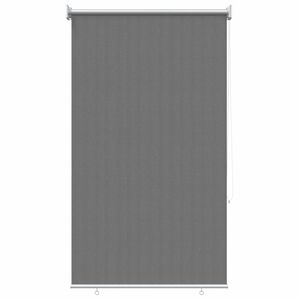 vidaXL Outdoor Roller Blind 90% UV Block Light Grey 60 x 140 cm HDPE