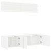 vidaXL | TV Wall Units | Wall-mounted 6 pcs white Engineered wood