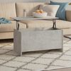 vidaXL Coffee Table Concrete Grey 102x55.5x52.5 cm Engineered Wood