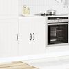 vidaXL Sink Base Cabinet Lucca White Engineered Wood