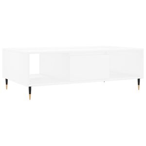 vidaXL Coffee Table White 104x60x35 cm Engineered Wood