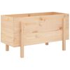 vidaXL Garden Raised Bed 101x50x57 cm Solid Wood Pine