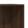 vidaXL Book Cabinet/Sideboard Brown Oak 66x30x130 cm Engineered Wood