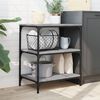 vidaXL Kitchen Trolley Grey Sonoma 60x41x76 cm Engineered Wood