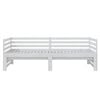vidaXL Pull-out Day Bed without Mattress White 2x(90x200)cm
