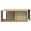 vidaXL Coffee Table Set 2 pcs Sonoma Oak Engineered Wood