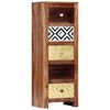 vidaXL Side Cabinet 40x30x110 cm Solid Acacia Wood