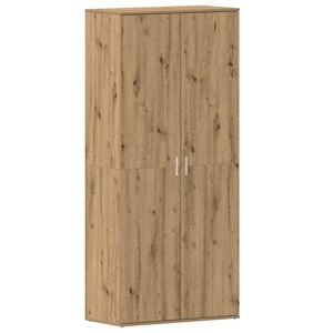 vidaXL Shoe Cabinet 80 x 39 x 178 cm Engineered Wood Artisan Oak