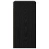 vidaXL Hanging Cabinet Black oak 40 x 29.5 x 60 cm Engineered Wood
