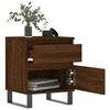 vidaXL Bedside Cabinets 2 pcs Brown Oak 40x35x50 cm Engineered Wood