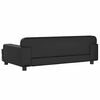 vidaXL Kids Sofa Black 90x53x30 cm Faux Leather