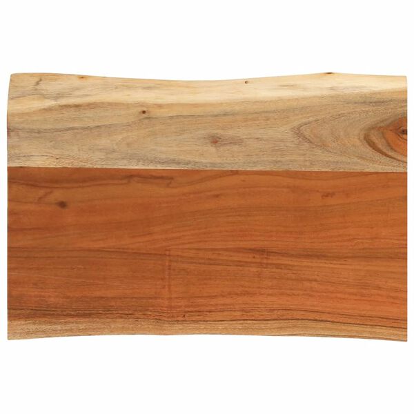 vidaXL Table Top 50x40x3.8 cm Rectangular&nbsp;Solid Wood Acacia Live Edge