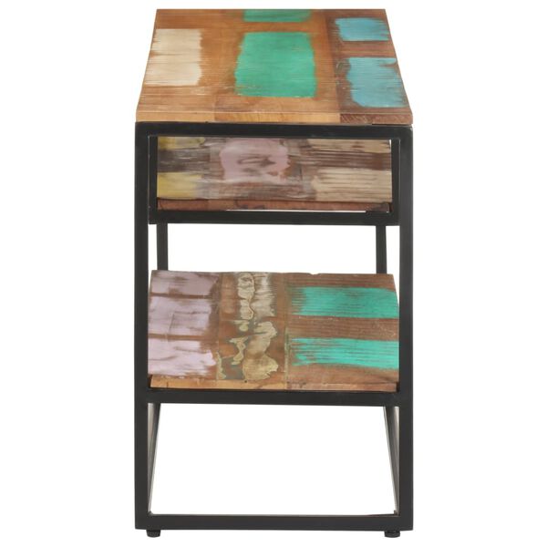 vidaXL TV Cabinet 130x30x45 cm Solid Reclaimed Wood