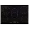 vidaXL Ceramic Hob with 5 Burners Touch Control 90 cm 8500 W