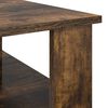 vidaXL Coffee Table Smoked Oak 90 x 50 x 40 cm Engineered Wood
