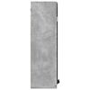vidaXL Bathroom Mirror Cabinet Concrete Grey 64x20x66.5 cm Engineered Wood