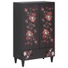 vidaXL Storage Cabinets with Drawer Multicolour 60 x 33.5 x 100 cm