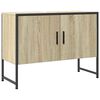 vidaXL Bathroom Sink Cabinet Sonoma Oak 80x33x60 cm Engineered Wood
