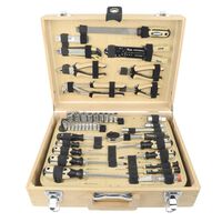 Brüder Mannesmann 108 Piece Tool Set Bamboo Case
