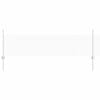 vidaXL Welded Wire Fence with Posts 25 x 0.5 m Galvanised Steel Silver