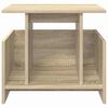 vidaXL TV Stand Sonoma Oak 50 x 35 x 45 cm Engineered Wood