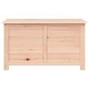 vidaXL Outdoor Cushion Box 100x50x56 cm Solid Wood Fir