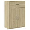vidaXL Sideboard Sonoma Oak 60x30x84 cm Engineered Wood