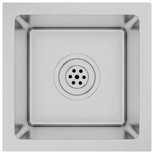 vidaXL Handmade Kitchen Sink Stainless Steel
