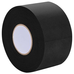 vidaXL Artificial Grass Tape Self-adhesive Black 5 cm x 10 m