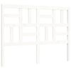 vidaXL Bed Frame without Mattress White 140x200 cm Solid Wood Pine