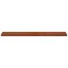 vidaXL Window Sill Brown Wood 120 x 30 x 4.5 cm PVC